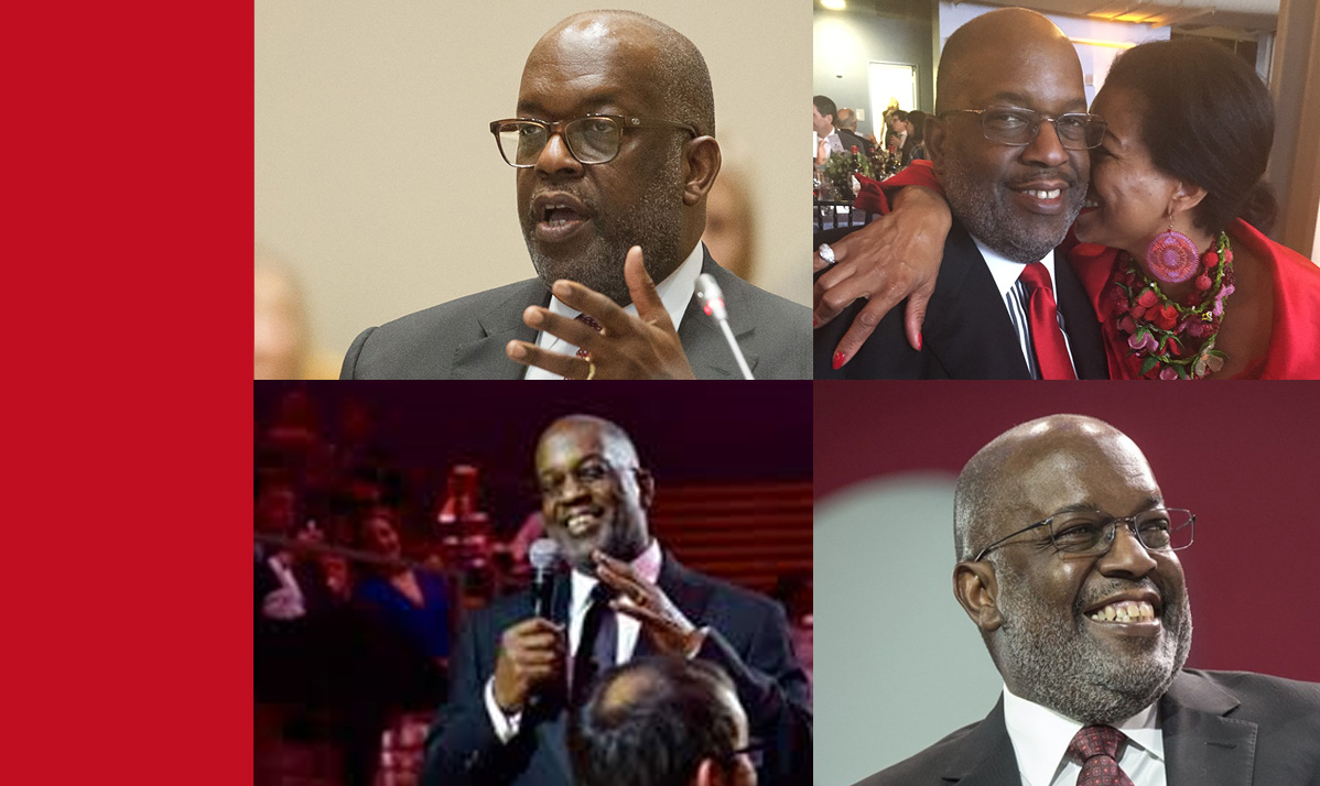 Bernard J Tyson photo montage