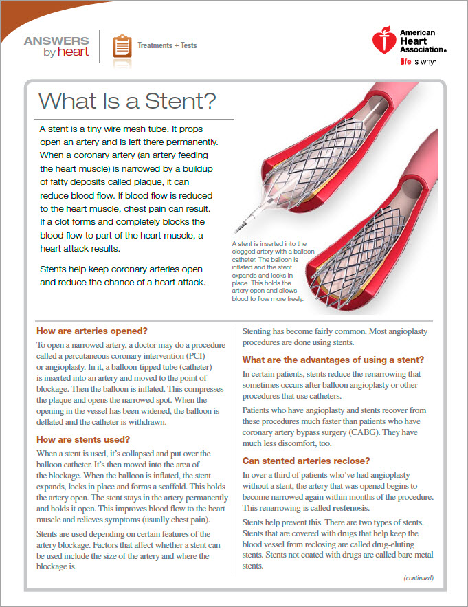 Heart Procedures and Surgeries | American Heart Association Heart Procedures and Surgeries | American Heart Association