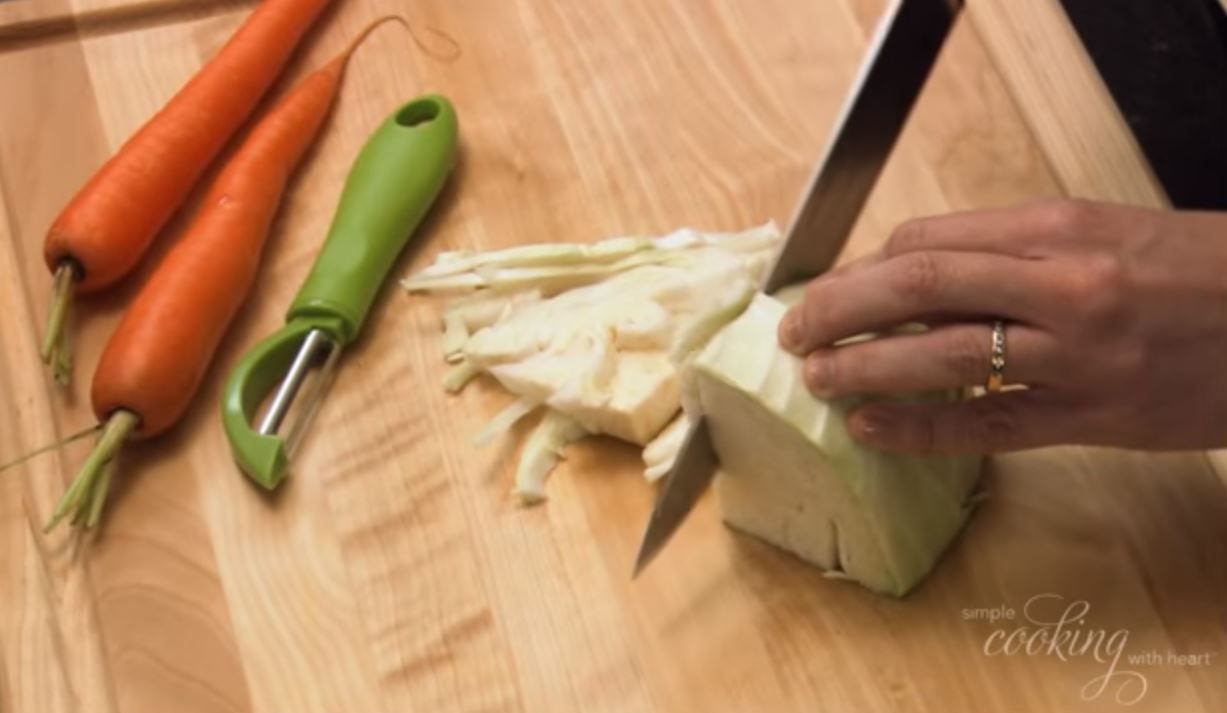 Chopping Cabbage Video American Heart Association