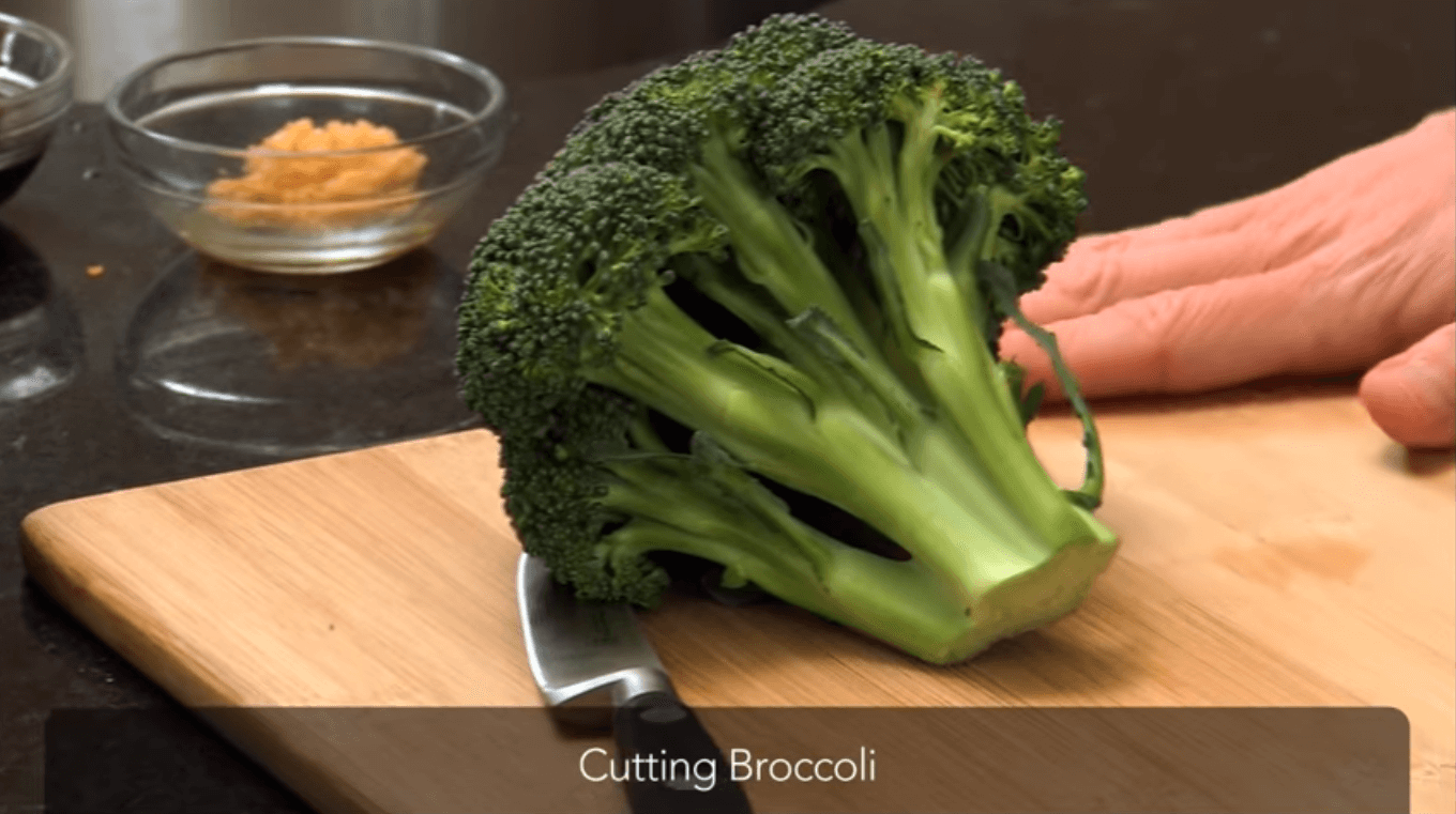 Cutting Broccoli Video American Heart Association