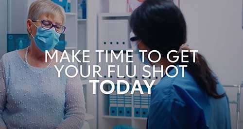 make time to get your flu shot today