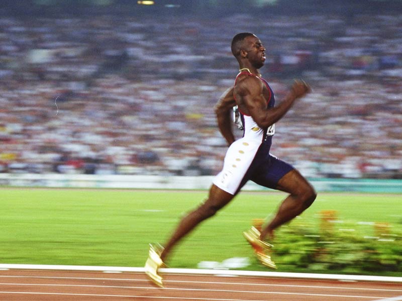 slowed Olympic legend Michael Johnson 