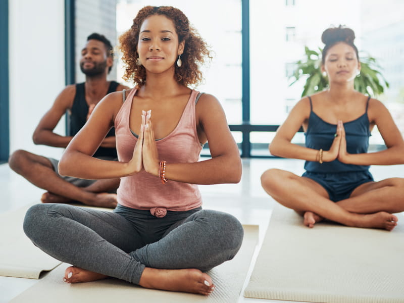 Study hints at hot yoga benefit for blood pressure | American Heart  Association