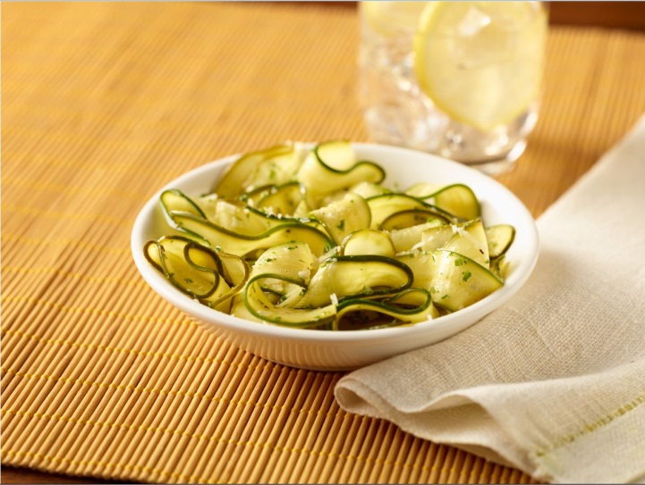 Simplest Squash Salad