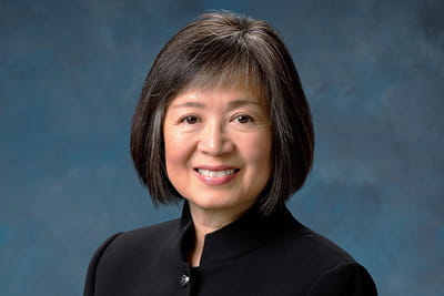 A professional headshot of Thu H. Le, MD, FAHA