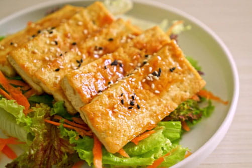 video screen capture of How to cook Tofu 