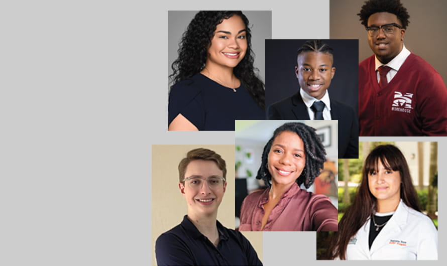 A montage of several American Heart Association Scholars class of 2025-26 headshots