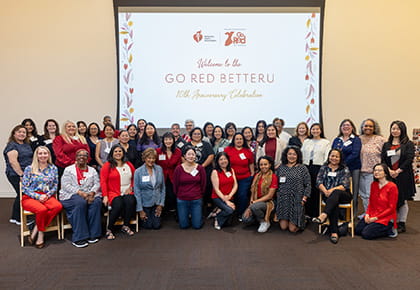 Celebrating 10 years of Go Red BetterU in the Bay Area