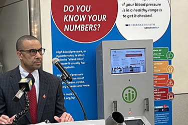 #StrongerHearts Smart Health Station