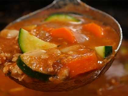 Slow Cooker Vegetable Turkey Soup