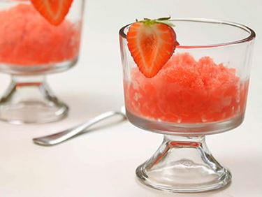 Strawberry-Lemonade Italian Ice