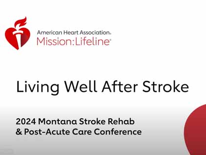 Living Well After Stroke