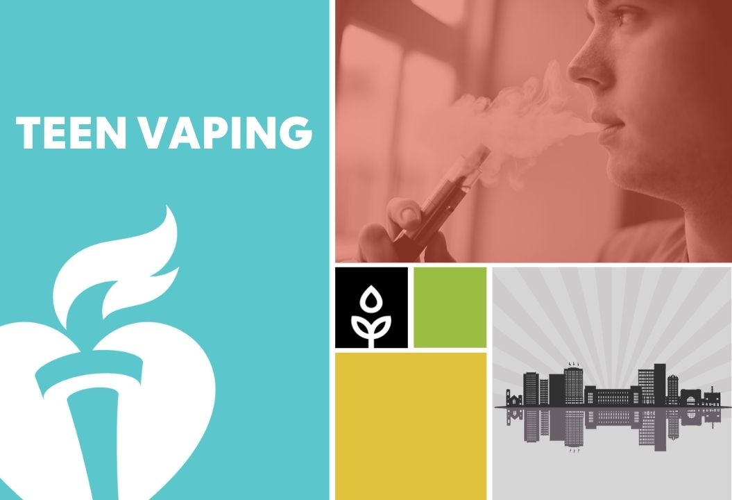 Teen Vaping graphic