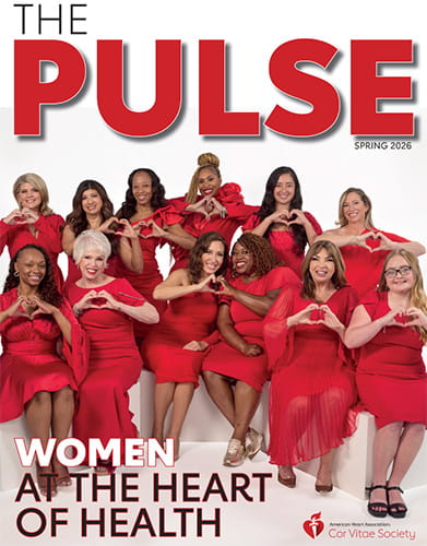Spring 2026 The Pulse - Women at the Heart of Health; cover page