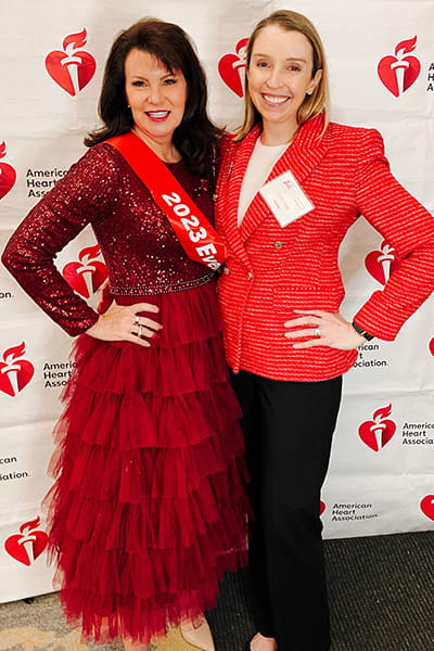 Juli Stone Moran at Go Red for Women event