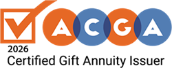 2026 ACGA Certified Gift Annuity Issuer logo