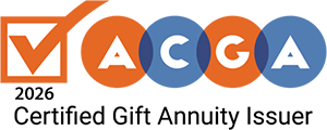 2026 ACGA Certified Gift Annuity Issuer logo