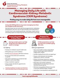 Managing Daily Life with CKMS fact sheet