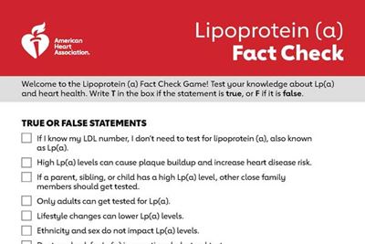 Lp(a) Fact Check game