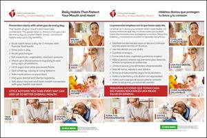 Daily habits that protect your heart and mouth guide