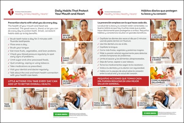 Daily habits that protect your heart and mouth guide