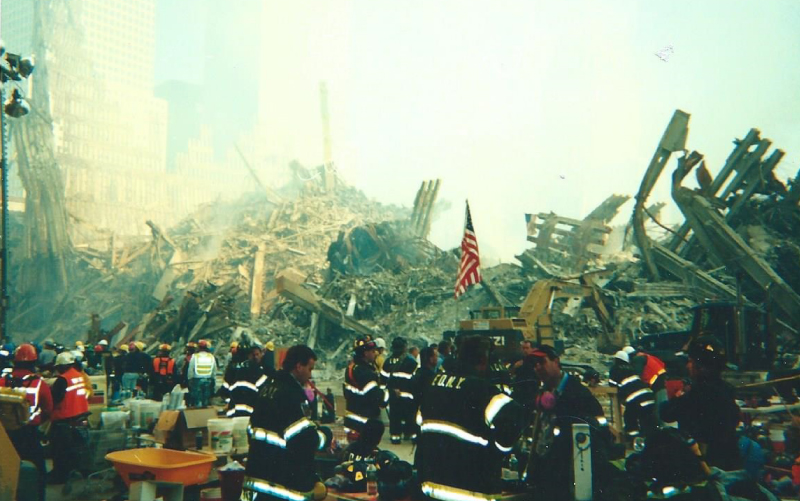 9/11 responders may face heart disease 17 years later. (Photo courtesy of Judy Wilson).