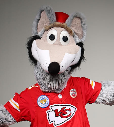 KC Wolf, the Kansas City Chiefs mascot