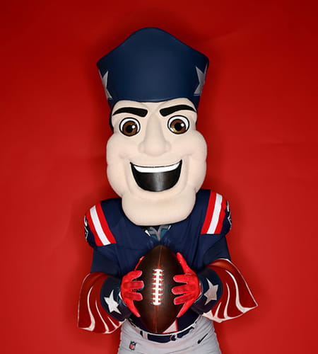 Pat Patriot, the New England Patriots mascot