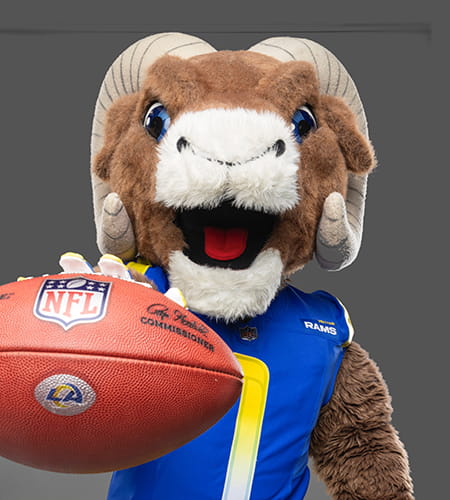 Rampage, the Los Angeles Rams mascot