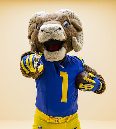 Rampage, the Los Angeles Rams mascot