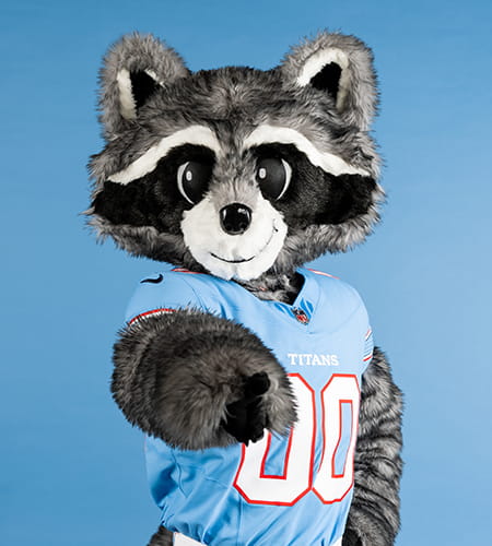 T-Rac, the Tennessee Titans mascot