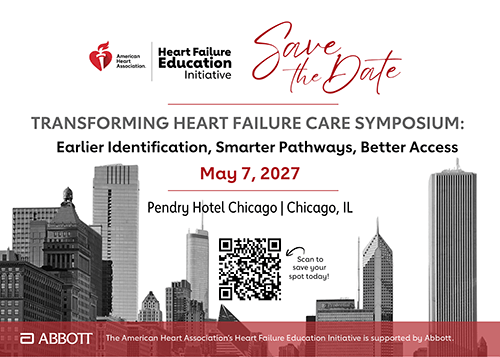 Heart Failure Education May symposium save the date