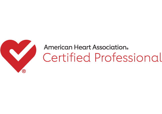 American Heart Association Certified Professional logo