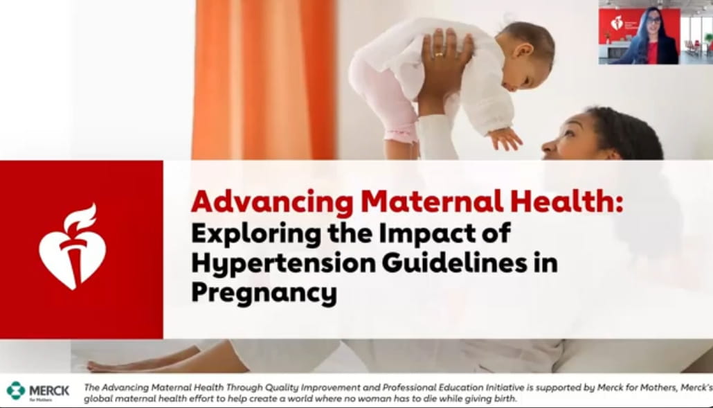 Advancing Maternal Health: Exploring the Impact of Hypertension Guidelines in Pregnancy screen shot