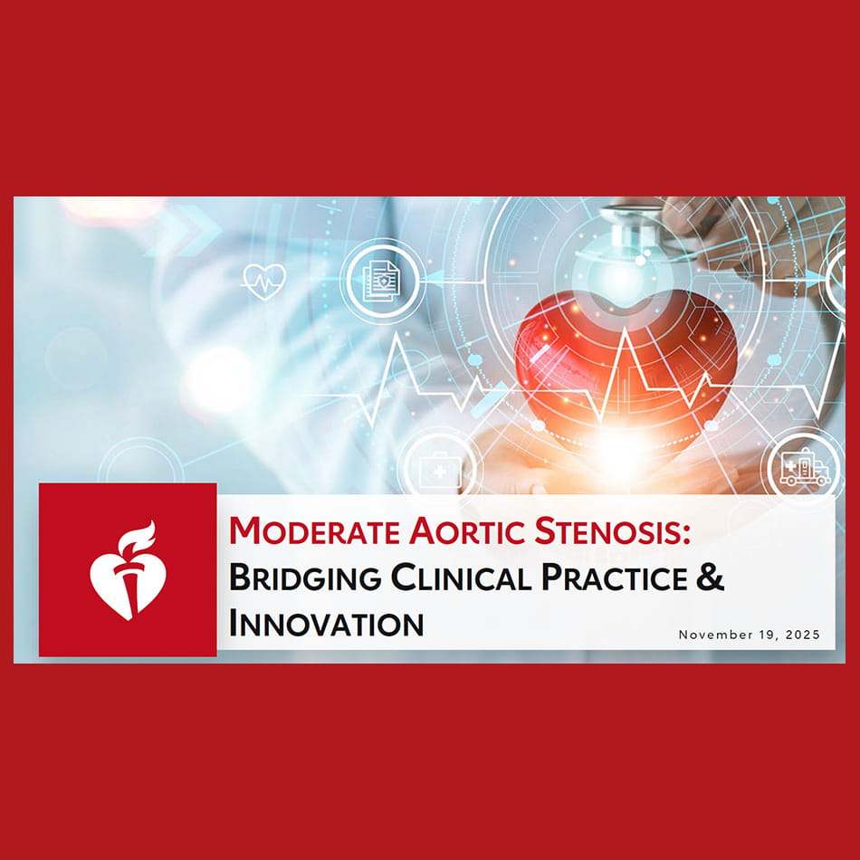 Moderate Aortic Stenosis National Webinar Title Slide