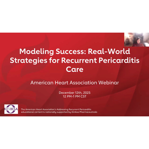 Modeling Success Real World Strategies for Recurrent Pericarditis Care