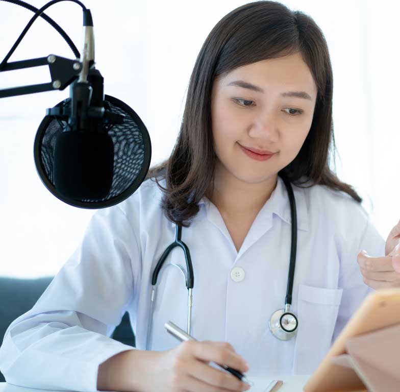 medical podcast and webinars picture