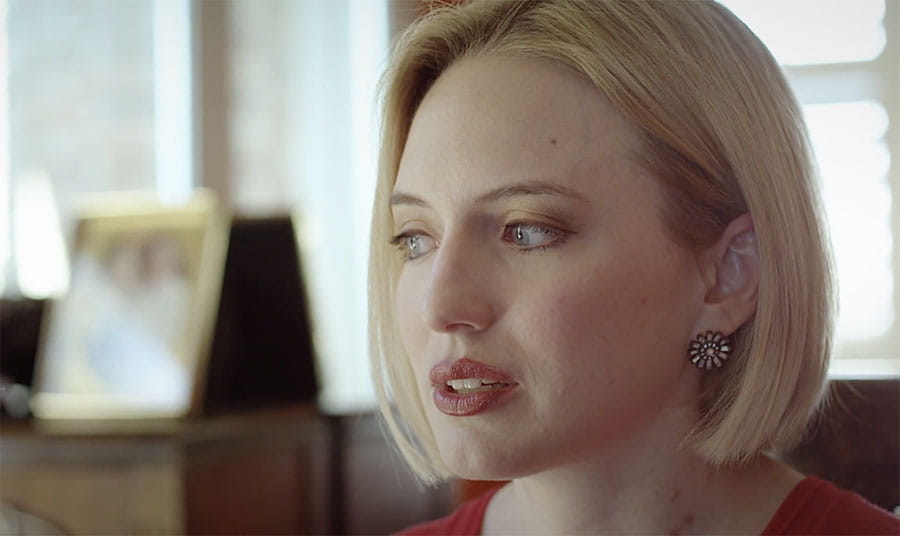 close up of heart disease survivor Heather