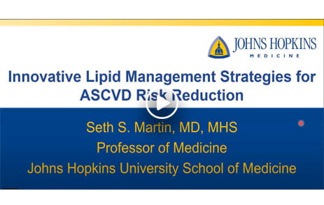 Innovative Lipid Management Strategies for ASCVD Risk Reduction title slide