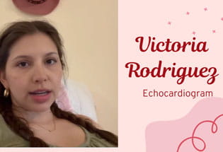 CHD Survivor Victoria Rodriguez Video Diaries - Echocardiogram